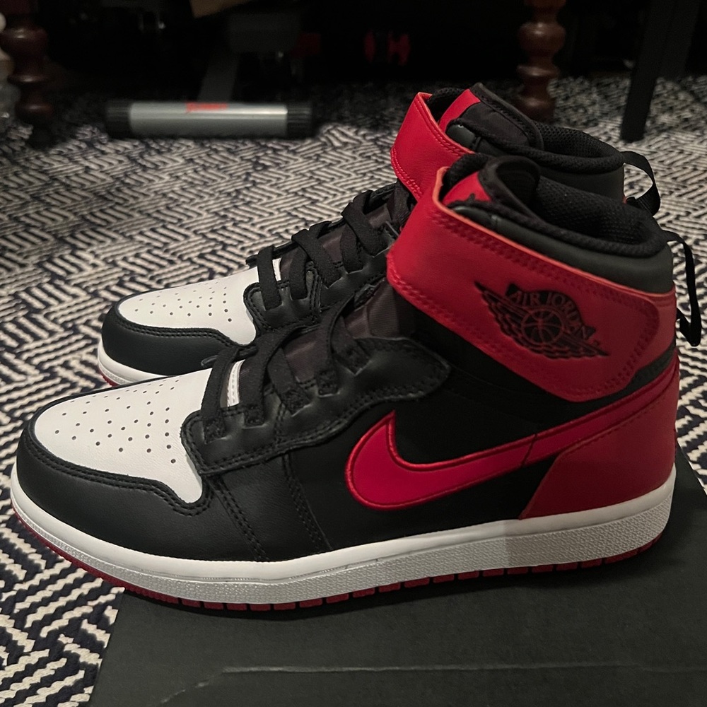 Nike Air Jordan 1 HI FLY EASE black/red/white